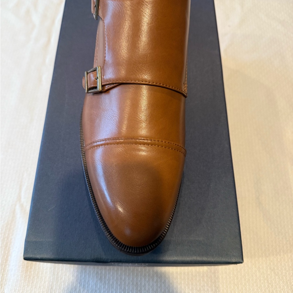 Men’s 11 Joseph Abboud Dress Shoes Tan.